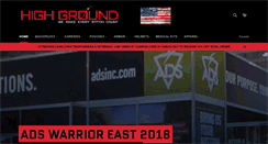 Desktop Screenshot of highgroundgear.com